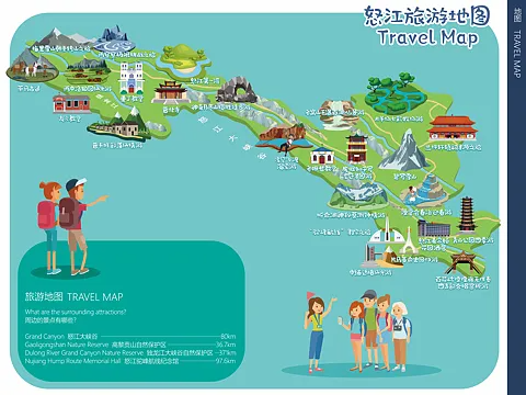 平定智慧导览系统下的手绘地图个性化推荐功能？